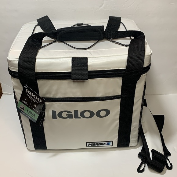 Igloo Marine Ultra Insulated Cooler Bag 24 Can 2 Day Cold Retention New - Picture 2 of 12